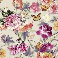 Noria Cream Luncheon Napkins