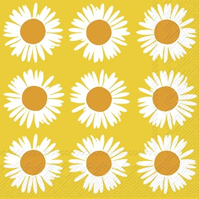 Auringonkukka Luncheon Napkins, Pack of 20 