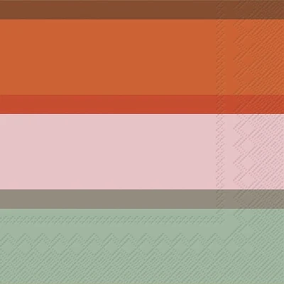 Hennika Orange Lunch Napkins, Pack of 20