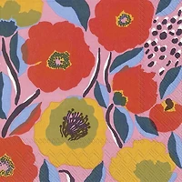 Rosarium Serviettes de table, paquet de 20