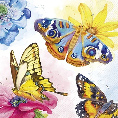 Cocktail Napkins, Pack of 20 - Garden Beautie 