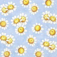 Lunch Napkins, Pack of 20 - Sunny Flowers