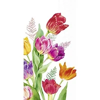 Bright Tulips serviettes de buffet, Paquet de 16