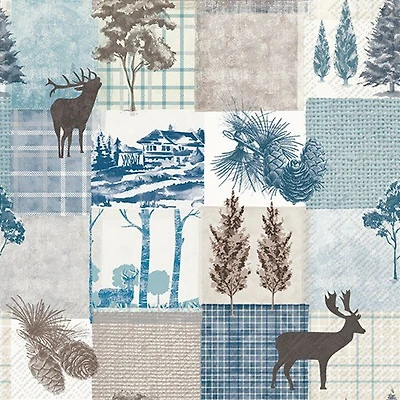 Luncheon Napkins, Pack of 20 - Charming Birds