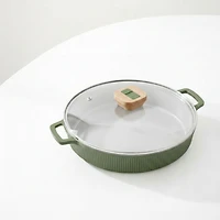 Veraroma™ Die Cast Aluminium Ceramic Non-Stick Casserole With Cover 28cm