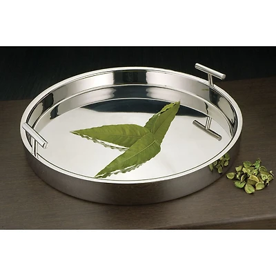 Elegance Double-Wall Tray with Handles