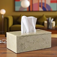 Boîte à mouchoirs en marbre  