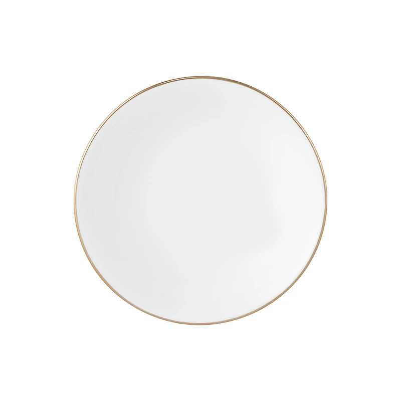 Maxwell & Williams Set of 12 White Gold Sauce Dishes - 9.5cm