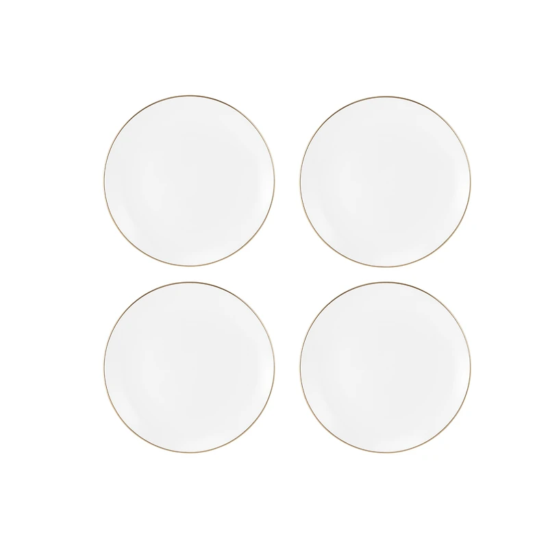 Maxwell & Williams ensemble de 4 assiettes à hors d'œuvres « White Gold » - 19 cm