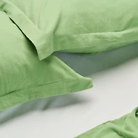 Luxury Solid Flannel Duvet Cover Set