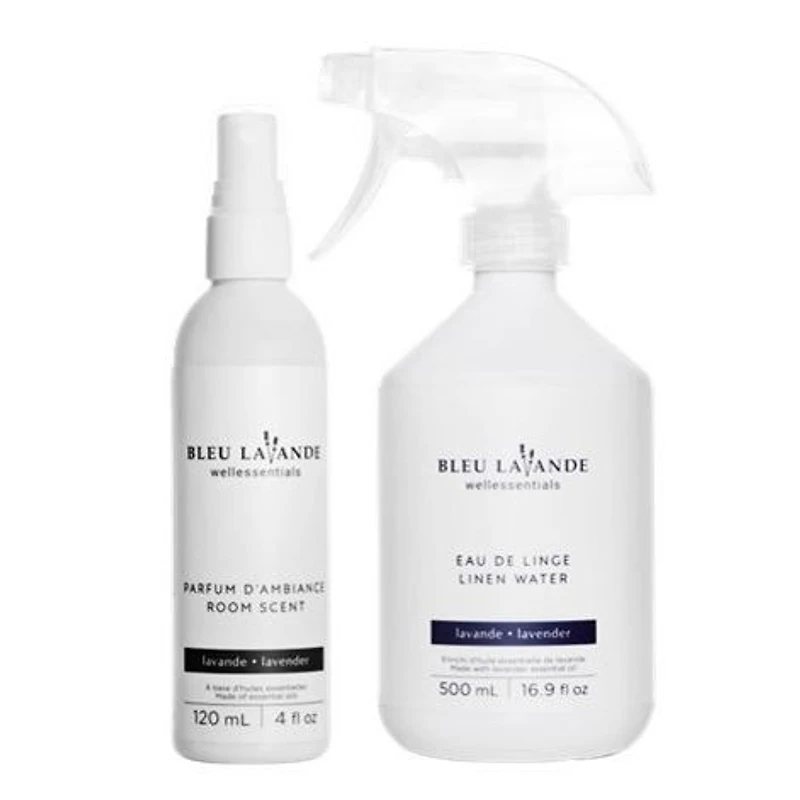 Bleu Lavande Eau de linge et brume ambiance