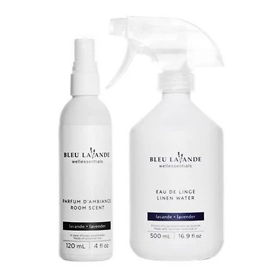Bleu Lavande Eau de linge et brume ambiance