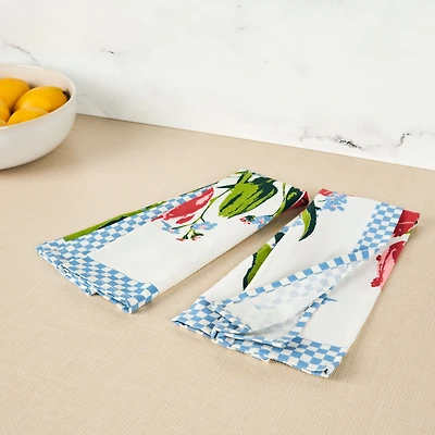 Floral Kitchen Towel, Set of 2