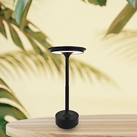 Carole Lampe de table capteur DEL - Noir