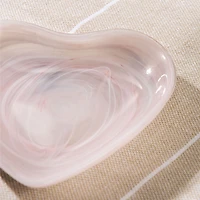Heart Shaped Dish, 14cm - Pink 