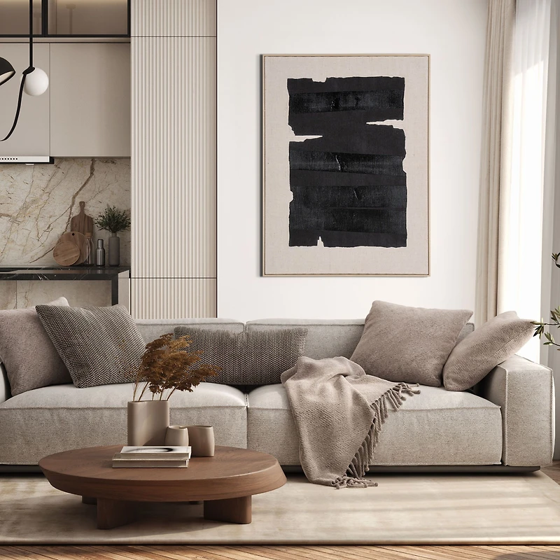 Echoes of Shadows II Hand painted Canvas