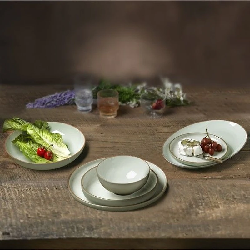 Brilliant Club Assiette - Vert de mer 