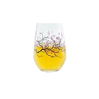 Cherry Blossom Verres sans pied, ensemble de 6 - 13 oz