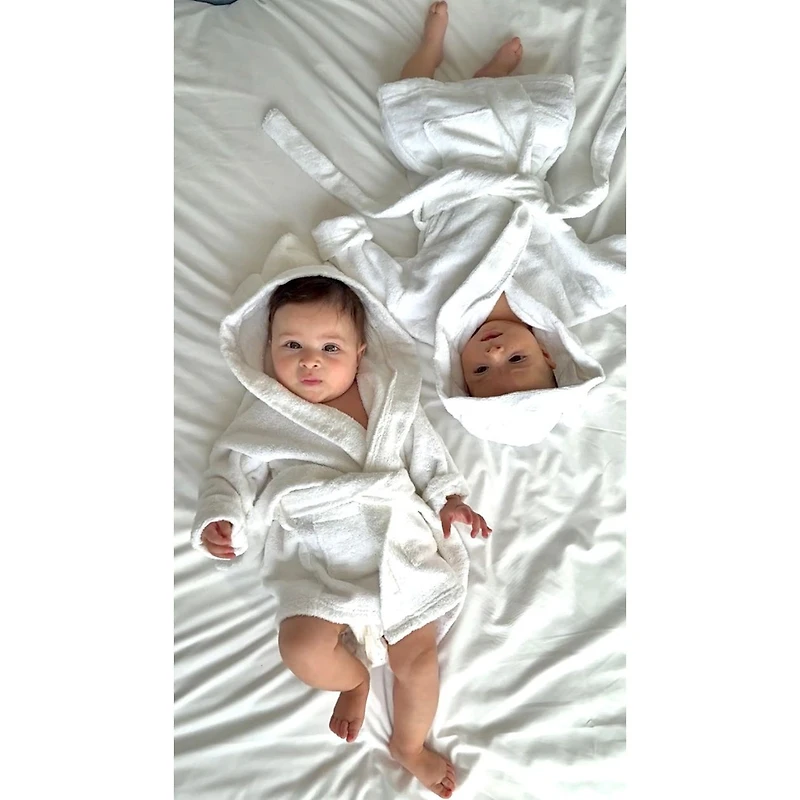Organic Baby Bath Robe by Beba Canada