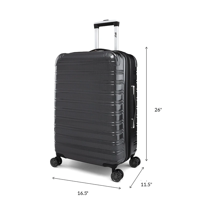 IFLY ABS Suitcase - Black, 26''