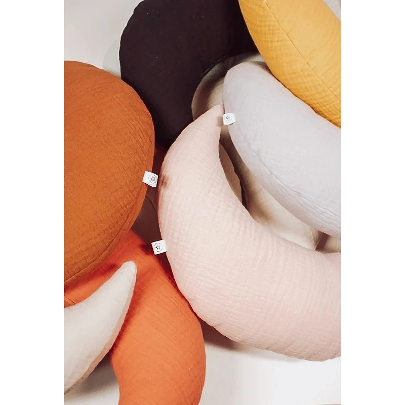 Moon Cushion - Coral