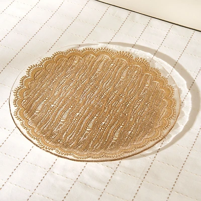 Dream Charger Plate - Gold 