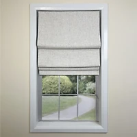 Augustus Cordless Roman Shades - Linen