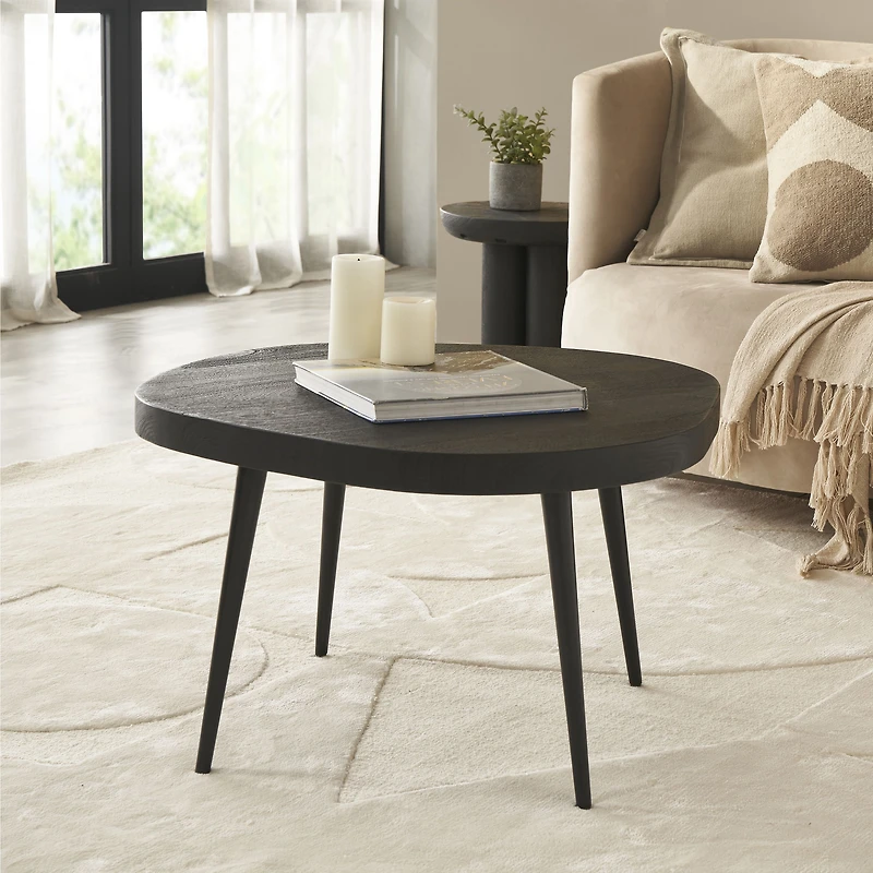 Table basse « Parson » en bois de manguier