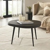 Table basse « Parson » en bois de manguier