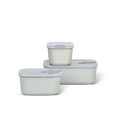 Set of 3 Easyclip Rectangular Boxes by Mepal