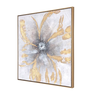 Brilliant Blossom Hand Painted Canvas