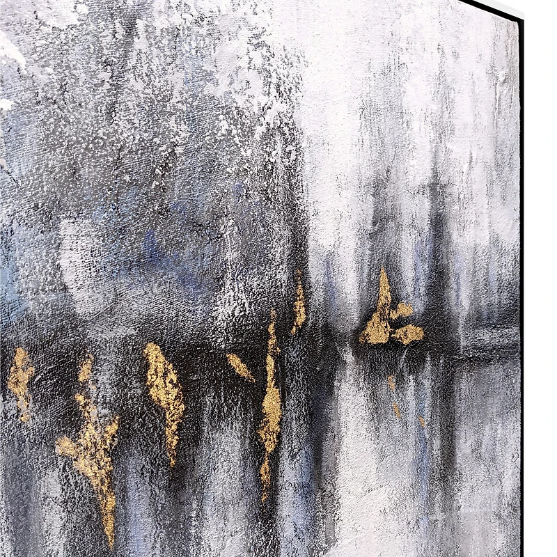 Cobalt Haze Hand Painted Canvas