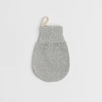Grey Exfoliating Bath Mitten