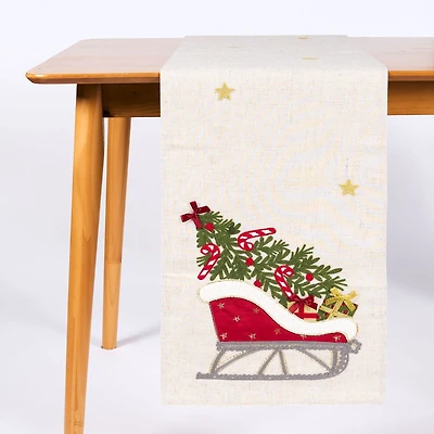 Santa Sleigh Runner