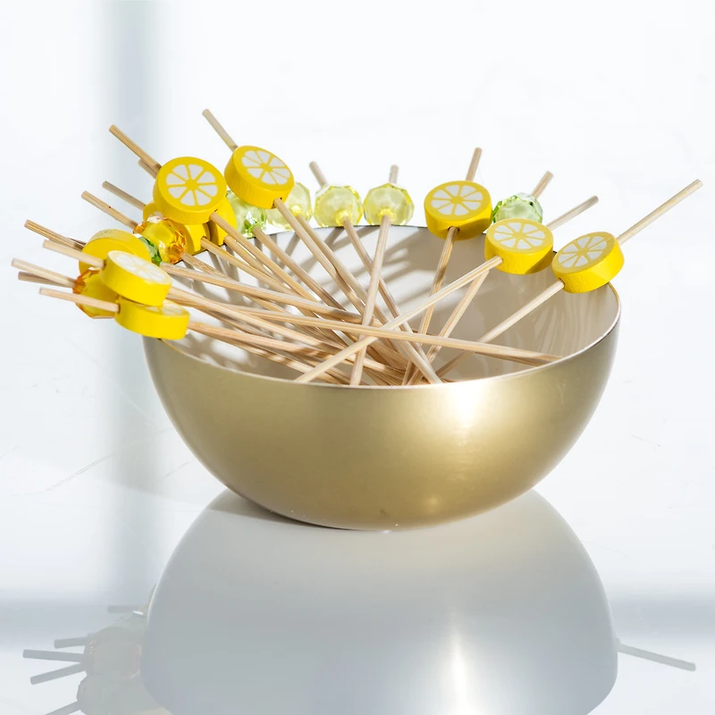 Lemon Picks, 100 Pieces