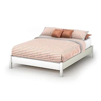 Step One Full Platform Bed - White