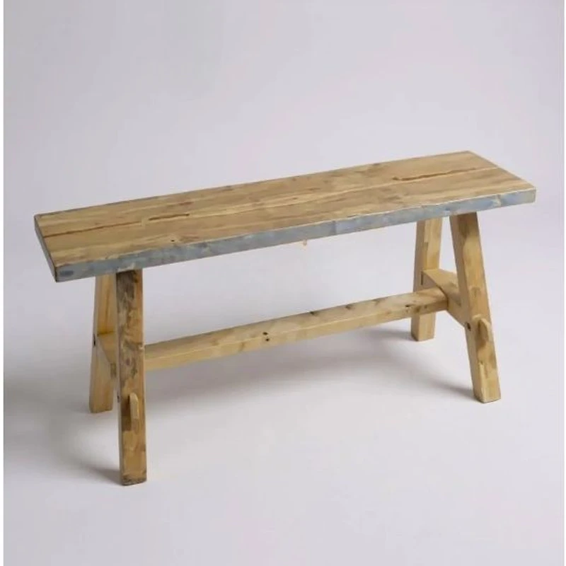 Recycled Teak Bench - 90cm
