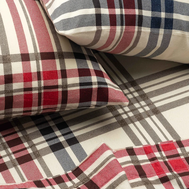 Marine Flannel Sheet Set