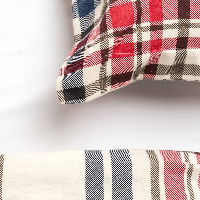 Marine Flannel Sheet Set