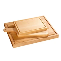 Set of 3 Essentials Maple Wood Cutting Boards