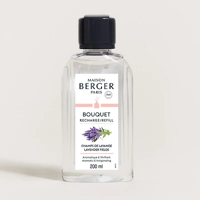 Recharge pour bouquet parfumé Champs de lavande par Maison Berger Paris - 200 ml