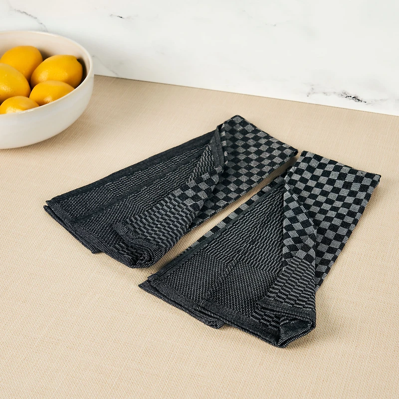 Jacquard Chess Kitchen Towel, Set of 2