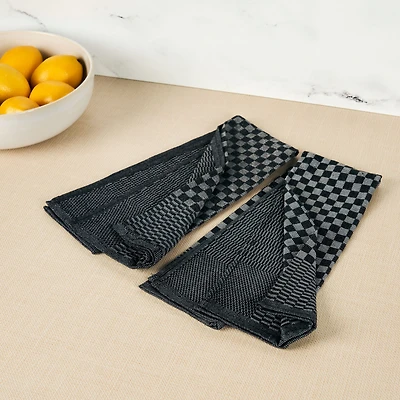 Jacquard Chess Kitchen Towel, Set of 2
