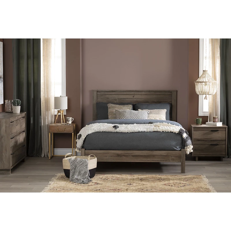 Fynn 2-Drawer Nightstand With Storage