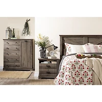 Avilla Door Chest With 5 Drawers