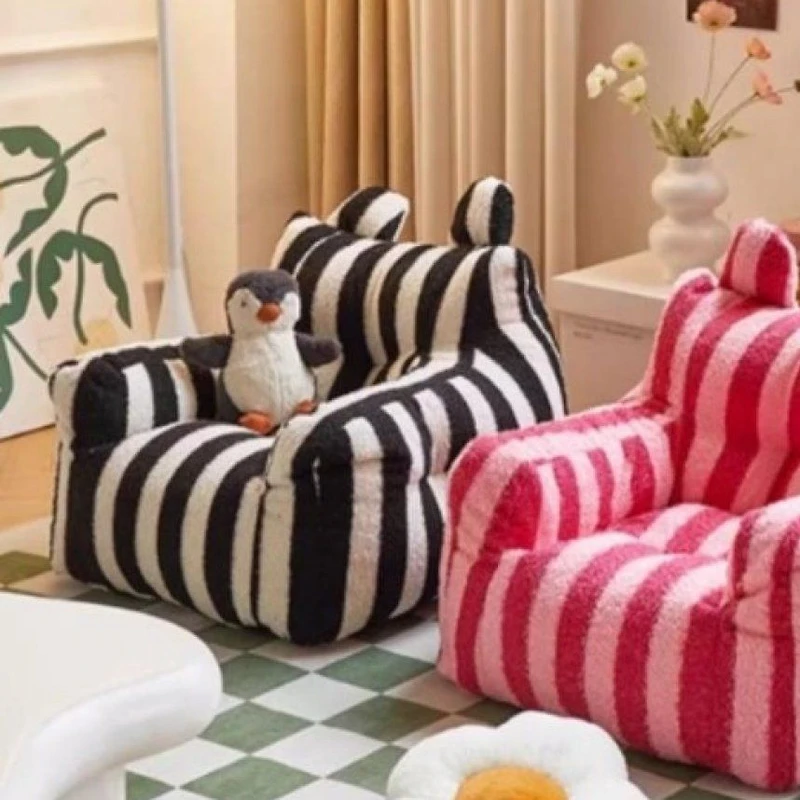 All Foam Children's Chair - Black & White