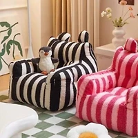 All Foam Children's Chair - Black & White