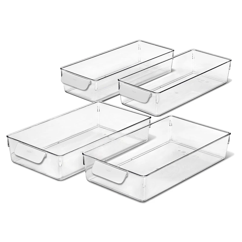 OXO Set of 4 Fridge Storage Organizers