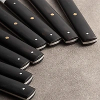 Hazaki Steak Knives, Set of 4 - African Blackwood