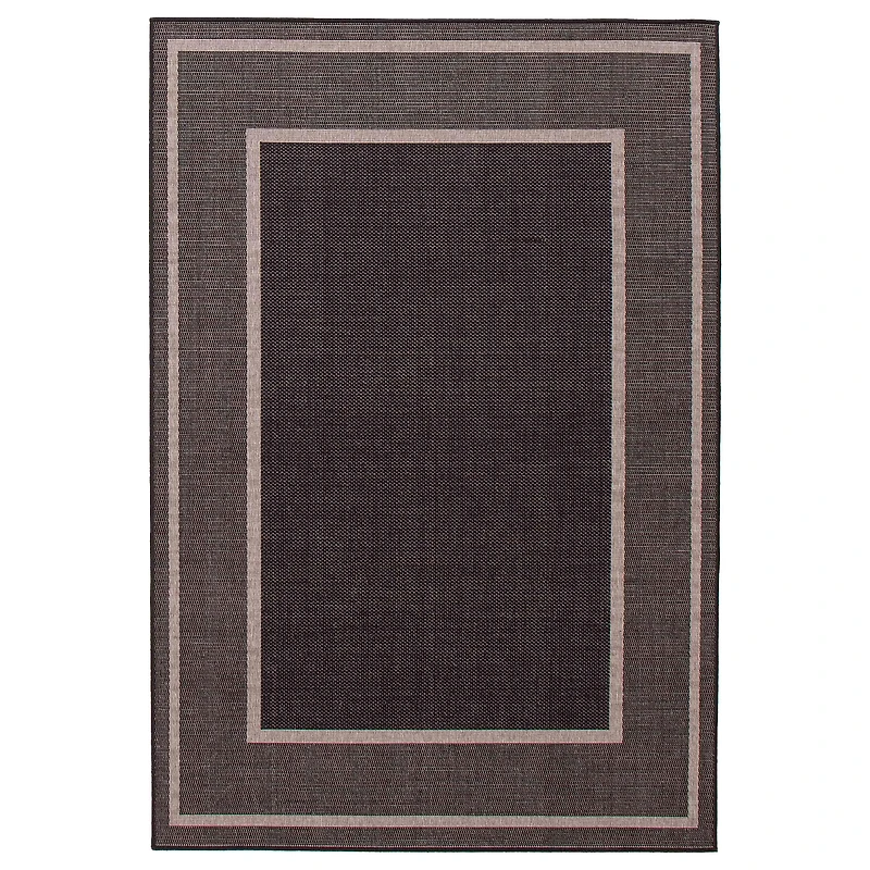 Sisal Black and Grey Rug